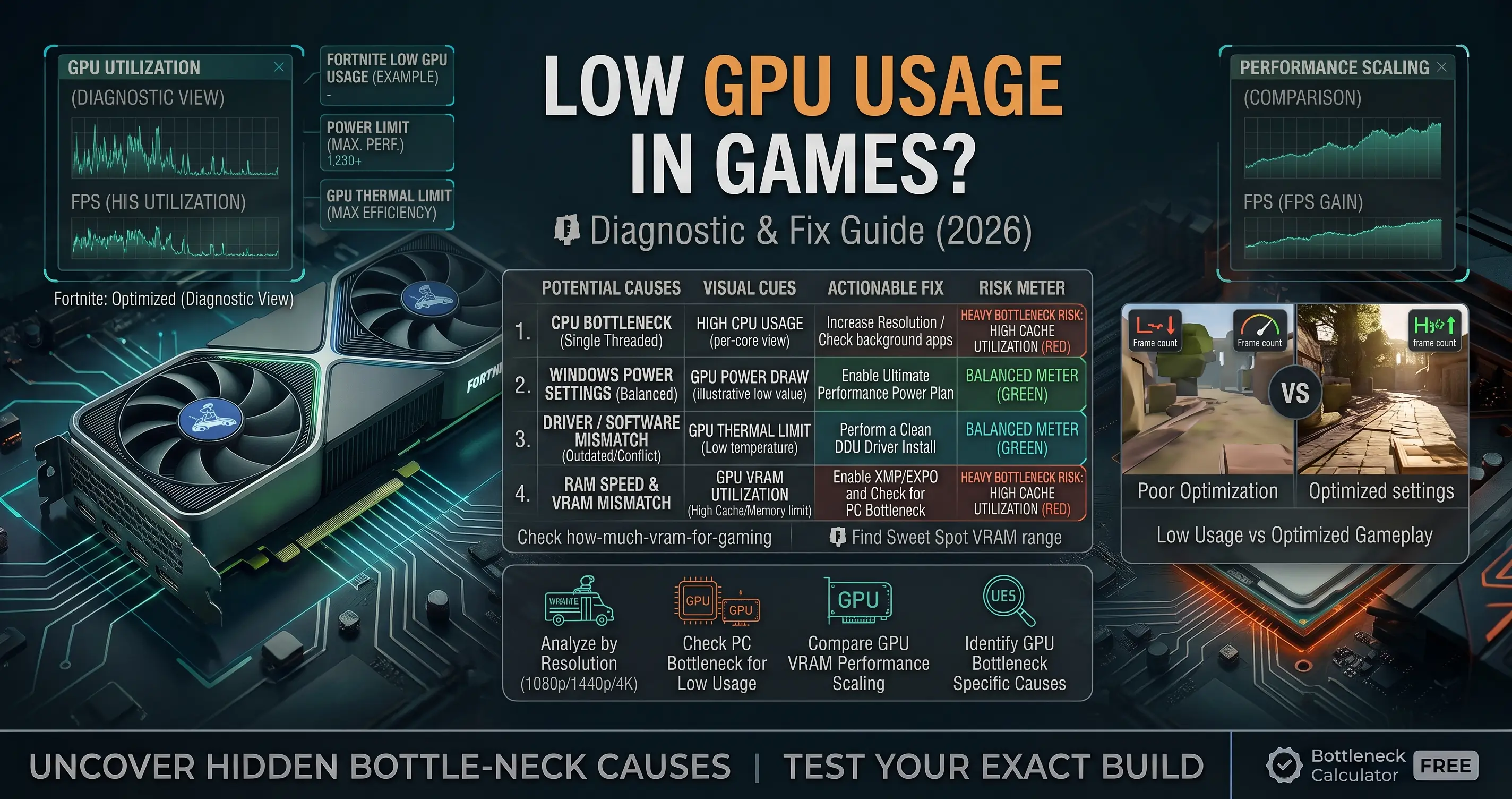 Low GPU Usage in Games? Causes & Fixes (2026 Guide)